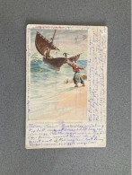 Sindbad Der Seefahrer Carte Postale Postcard - Cuentos, Fabulas Y Leyendas