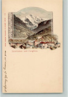 12076809 - Interlaken Und Jungfrau  Ca 1898 AK - Andere & Zonder Classificatie