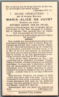 Bidprentje Erembodegem - De Vuyst Maria Alice (1861-1944) - Devotion Images