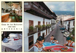 72693384 Orotava Tenerife Casa Los Balcones Stickerinnen Tischdecken Orotava Ten - Sonstige & Ohne Zuordnung