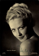 CPA Schauspielerin Gertrud Meyen, Portrait, Autogramm - Actores