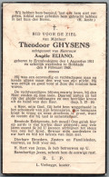 Bidprentje Erembodegem - Ghysens Theodoor (1911-1948) - Images Religieuses