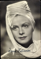 CPA Schauspielerin Dora Komar, Portrait, Film Photo Verlag G 144, Autogramm - Schauspieler