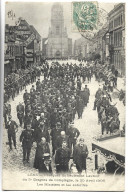 LENS - Obsèques Du Lieutenant Lautour Du 5e Dragons De Compiègne, Le 20 Avril 1906 - Les Ministres Et Les Autorités - Lens
