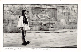 Greece - ATHENS - The Unknown Soldier's Grave - Publ. Unknown  - Grèce