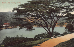 SRI LANKA - Kandy Lake, Showing Library - Publ. Plâté & Co. 113 - Sri Lanka (Ceilán)