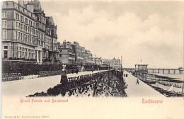 England - EASTBOURNE (Sx) Grand Parade And Bandstand - Publ. Stengel & Co. 14738 - Eastbourne