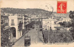 Algérie - ALGER - La Rue De Lyon - Tramway 27 - Ed. Lévy L.L. 383 - Alger