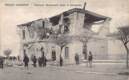 REGGIO CALABRIA - Stazione Succursale Dopo Il Terremoto - Reggio Calabria