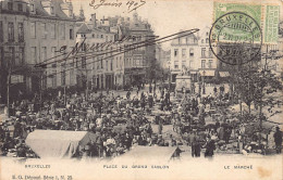 BRUXELLES - Place Du Grand Sablon - Le Marché - Ed. E.G. Série 1 N. 25 - Sonstige & Ohne Zuordnung