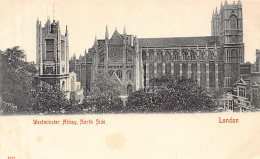 LONDON - Westminster Abbey, North Side - Publ. Stengel & Co. 4313 - Sonstige & Ohne Zuordnung