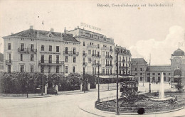 BASEL - Centralbahnplatz Mit Bundesbahnhof - Ed. G. Metz  - Basilea