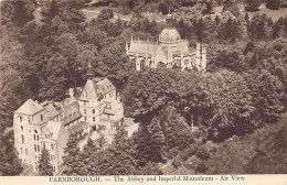 England - FARNBOROUGH HILL - Air View Of The Abbey And Imperial Mausoleum - Otros & Sin Clasificación