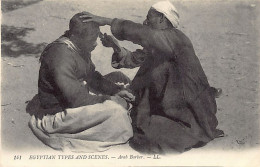 Egypt - Egyptian Types & Scenes - Arab Barber - Publ. LL Levy 141 - Otros & Sin Clasificación