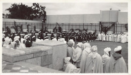 Maroc - CASABLANCA - Réception De S.M. Le Sultan Mohammed V En Mai 1934 - La Garde Noire Et Les Fonctionnaires Musulmans - Casablanca