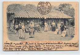 México - CÓRDOBA - Patio De Un Rancho - Año 1899 - Ed. Ruhland Y Ahlschier  - México