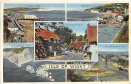 England - ISLE OF WHIGHT Souvenir Sachet Postcard - Otros & Sin Clasificación