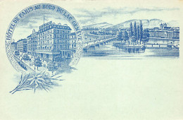 GENÈVE - Hôtel De Paris - Ed. Inconnu  - Genève