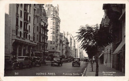 Argentina - BUENOS AIRES - Avenida Santa Fe - Ed. G. Bourquin 341 - Argentinië