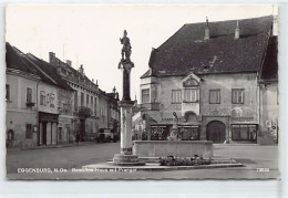 Österreich - Eggenburg (NÖ) Bemaltes Haus Mit Pränger - Brunnen - Eggenburg