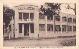 Côte D'Ivoire - ABIDJAN - L'Imprimerie Du Gouvernement - Ed. C. Perinaud 33 - Elfenbeinküste