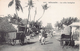 India - SRIRANGAM - Main Street To Ranganathaswamy Temple (mis-labelled As Varanasi Native Town) - Publ. Messageries Mar - India