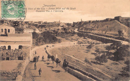 Israel - JERUSALEM - First View Of The City - Publ. Hermann Striemann  - Israël