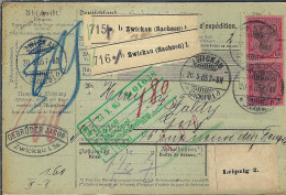 ALLEMAGNE Ca.1905: Bulletin D'Expédition De Zwickau Pour Genève (Suisse) - Covers & Documents