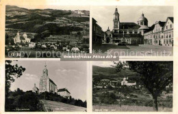 72693046 Poellau Panorama Marktplatz Kirch Poellauberg Wallfahrtskirche Poellau - Altri & Non Classificati