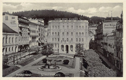 ČESKÁ Rep. Czech Rep. - MARIÁNSKÉ LÁZNĚ Marienbad - Schillerplatz - Grand Hotel Klinger - Tchéquie