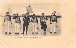 OOSTENDE (W. Vl.) Au Littoral Belge - Les Sauveteurs - Oostende