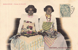 Madagascar - Femmes De Nossi-Bé - Ed. Chatard Aquarellée - Madagaskar