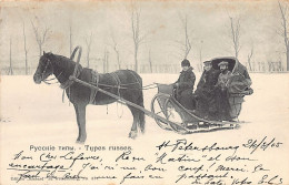 RUSSIA - Russian Types - Horse Sleigh - Publ. Richard 354 - Russland
