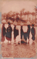 Egypt - Arab Women Carrying Water - REAL PHOTO - Publ. Unknown 341 - Personen