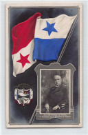 Panama - Don José Domingo De Obaldia, 2° Presidente De La Républica - Dandera Panameña - Ed. La Postal - Panamá