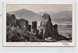 Greece - METEORA - Huge Rocks Seen From Above - REAL PHOTO - Publ. Unknown 394 - Griechenland