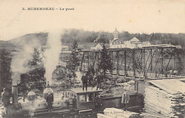 Canada - HUBERDEAU (QC) Le Pont - Locomotive - Publ. Unknown - Andere & Zonder Classificatie