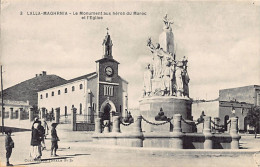 Algérie - LALLA MARNIA - Le Monument Aux Héros Du Maroc Et L'église - Ed. Collection Idéale P.S. 3 - Autres & Non Classés