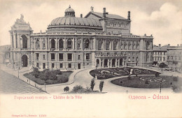Ukraine - ODESA Odessa - The City Theater - Publ. Stengel & Co. 12560 - Ucrania