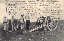 Maroc - CASABLANCA - Au Combat De Setta - Pièce De 75 Mm - Artillerie - Ed. Au Grand Paris Nahon & Lasry 43 - Casablanca