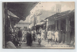Judaica - MAROC - Casablanca - Rue Du Mellah, Quartier Juif - Ed. Maillet 15 - Judaisme