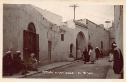 Maroc - TETUAN Tétouan - Una Calle - El Mesuar - Ed. Inconnu  - Otros & Sin Clasificación