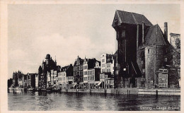 POLSKA Poland - GDAŃSK Danzig - Lange Brücke - Pologne