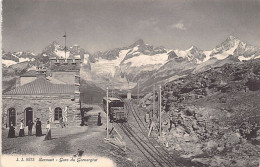 Suisse - ZERMATT (VS) Gare Du Gornergrat - Ed. Jullien J.J. 9573 - Zermatt