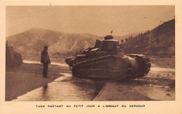 Maroc - GUERRE DU RIF - Tank Renault FT-17 Partant Au Petit Jour à L'assaut Du Kerkour - Ed. H.A.G.  - Andere & Zonder Classificatie