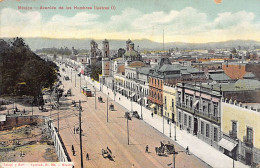 CIUDAD DE MÉXICO - Avenida De Los Hombres Ilustres (I) - Ed. Latapi Y Bert  - Mexico