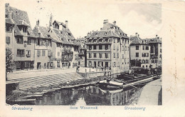 STRASBOURG - Quai De La Bruche - Petite Beim Wasserzoll - Ed. Kunsterverlag Von Felix Luib, Strasbourg - Straatsburg
