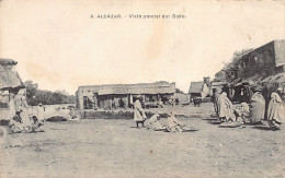 Marruecos - ALCAZAR Ksar El Kebir Alcazarquivir - Vista Parcial Del Soko - Ed. Larache Postal 8 - Andere & Zonder Classificatie