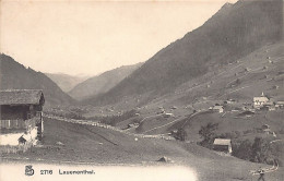 LAUENENTHAL (BE) Gesamtansicht - Verlag Phot Franco Suisse 2716 - Sonstige & Ohne Zuordnung