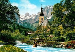 72692986 Ramsau Berchtesgaden Kirche Mit Reiteralpe Ramsau B.Berchtesgaden - Berchtesgaden